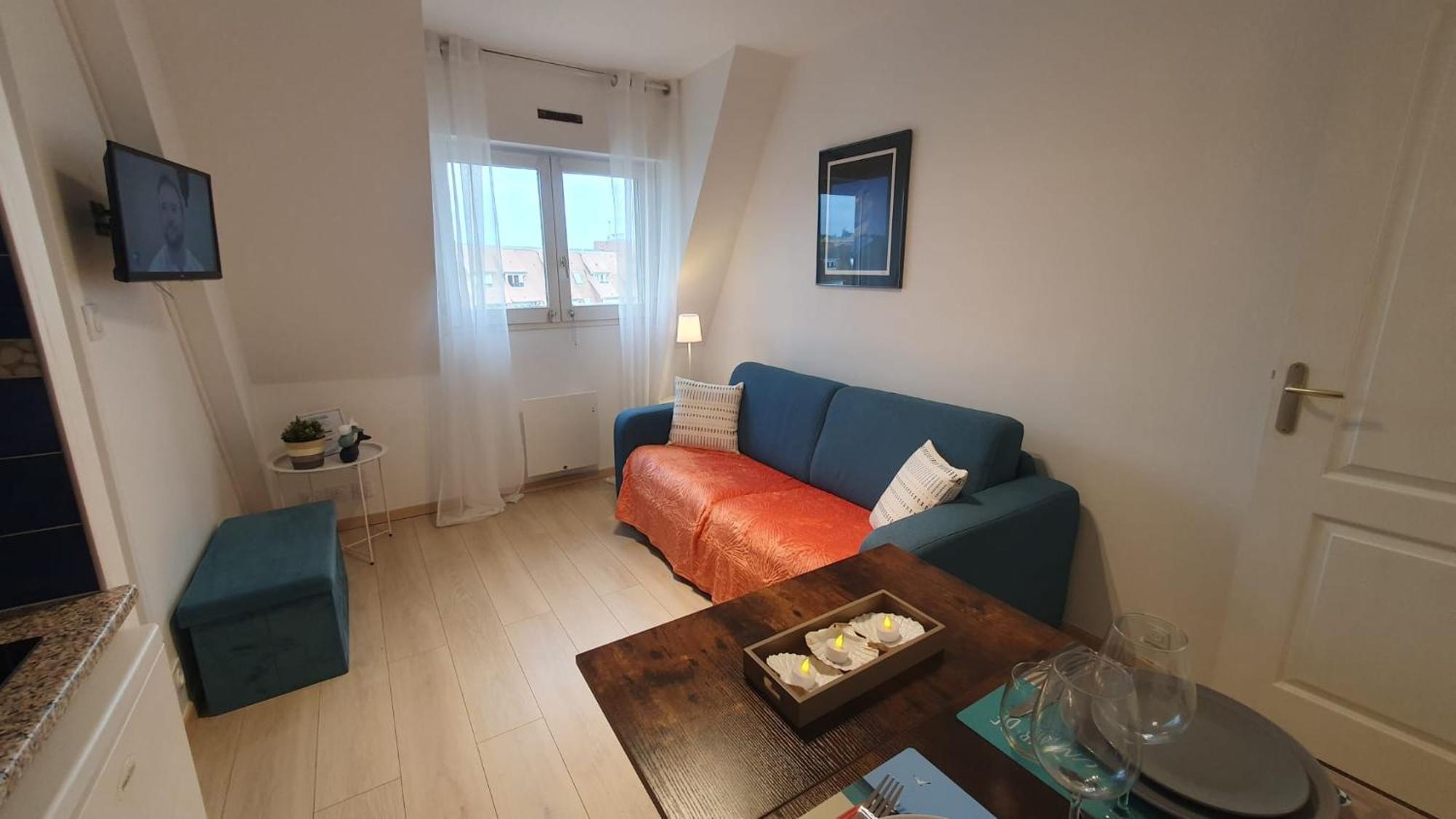 Super Deauville Appartement 2 Pieces Cosy Proche Plage Plein Sud Villers-sur-Mer Exteriör bild