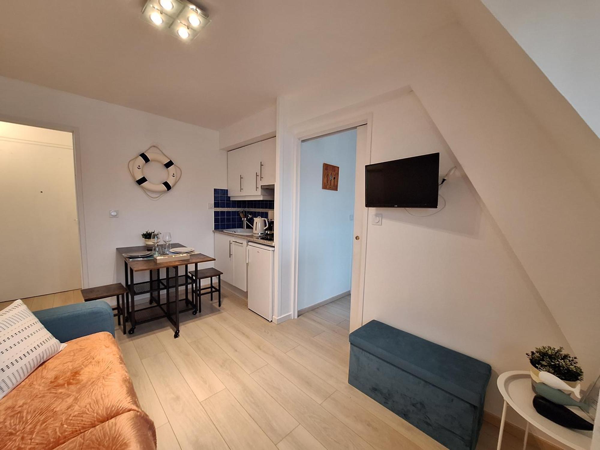 Super Deauville Appartement 2 Pieces Cosy Proche Plage Plein Sud Villers-sur-Mer Exteriör bild